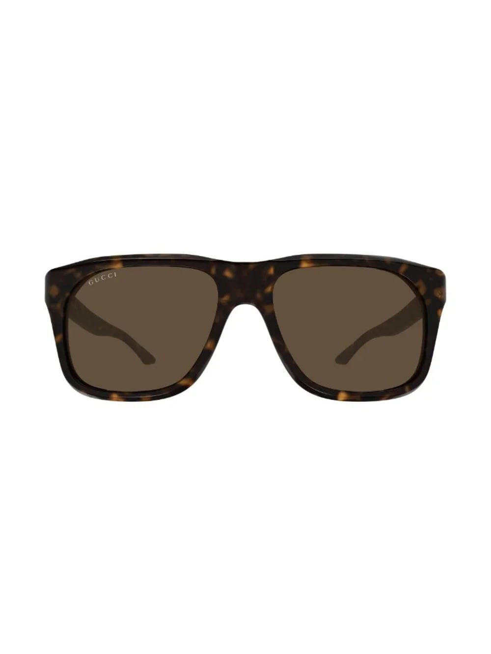 New Gucci Men's Sunglasses Havana Brown Lens Acetate Frame GG2077S 002 55
